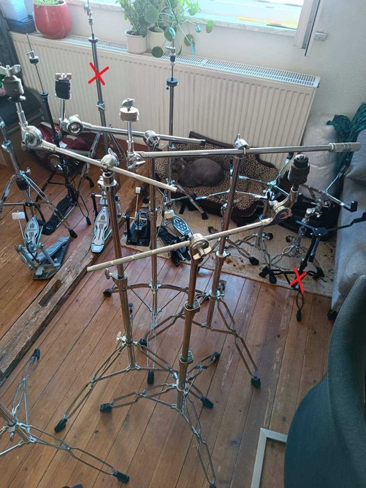 Стойки  для барабанов стійка барабанів журавлик для тарілок тарелок