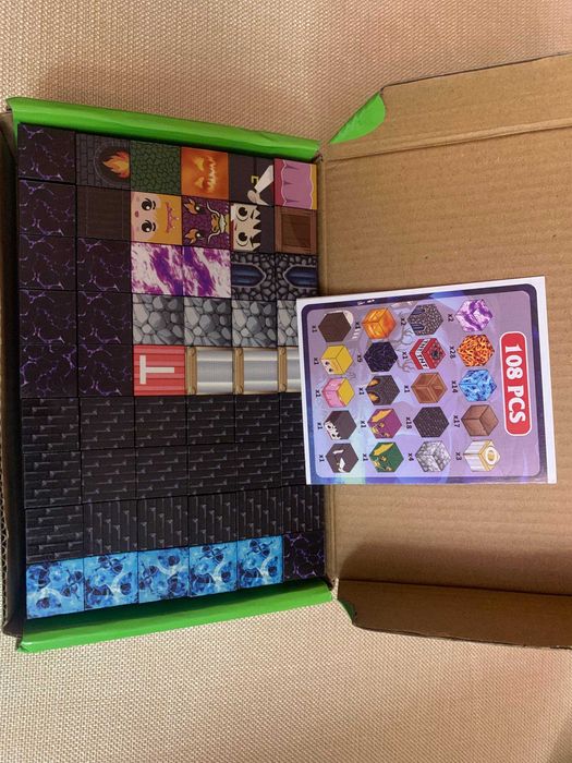 Магнітний конструктор 108 шт I Палац I З інструкцією I 3Д I 2x2