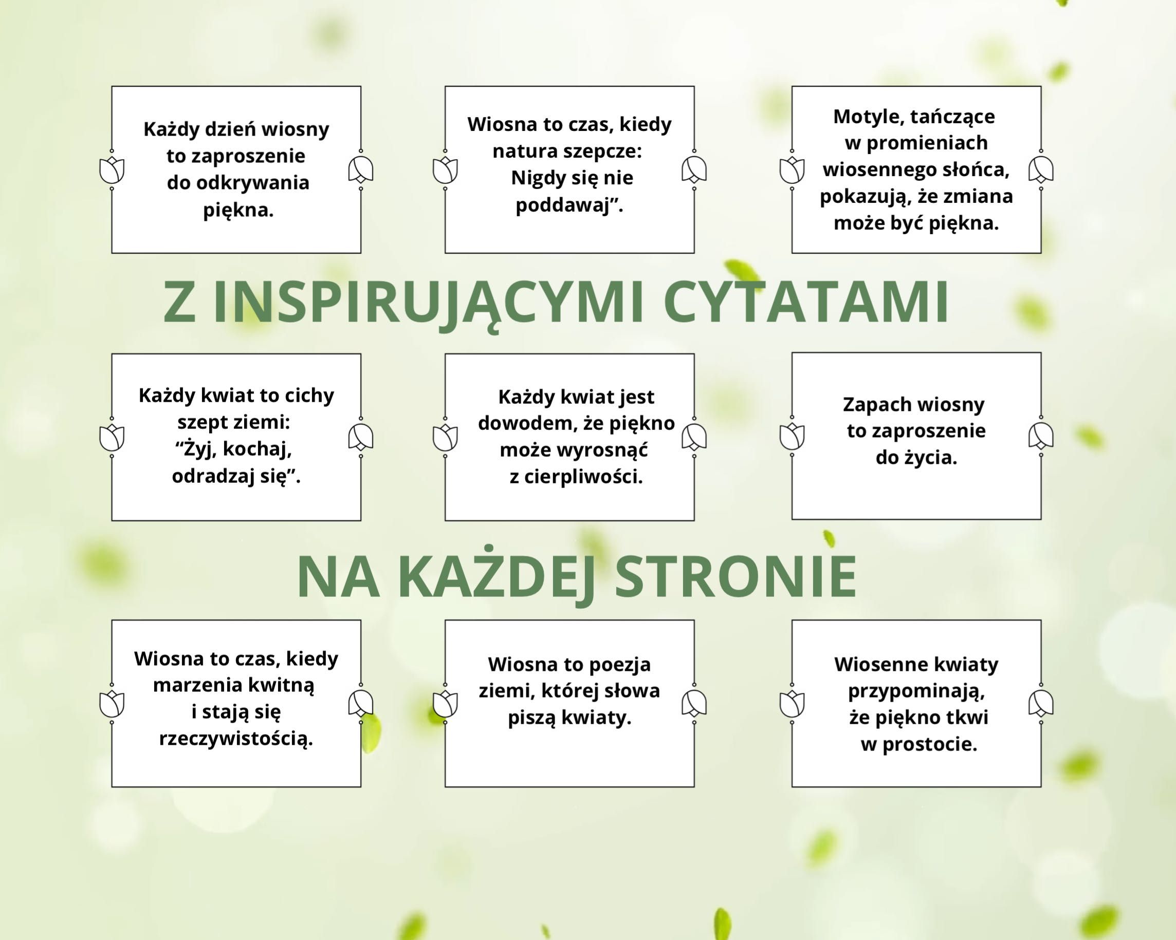 Wiosna w moim ogrodzie – Kolorowanka relaksacyjna