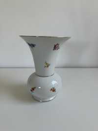 Stary wazon w kwiatuszki porcelana