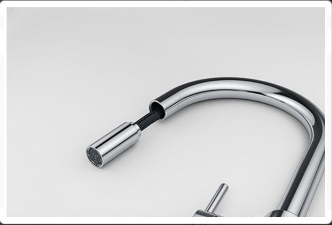 Кухонний змішувач Franke Lina  з висувним виливом