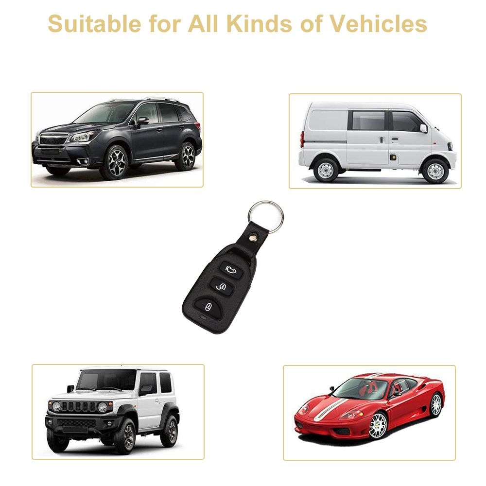Kit fecho central universal automóvel com 2 comandos NOVO