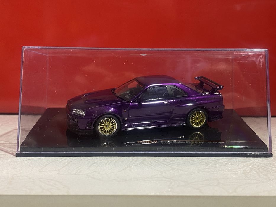 Nissan skiline gtr r34  IXO  1/43