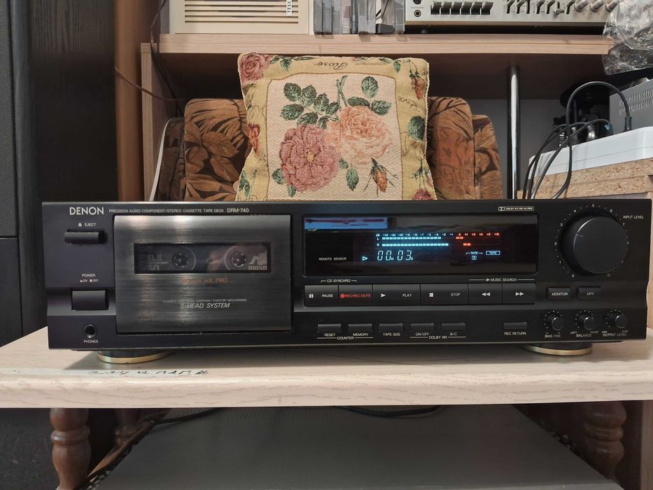 Denon DRM-740 3-Head, DUAL CAPSTAN, 3-Motor, Made in Japan