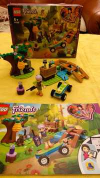 LEGO Friends, klocki, Leśna przygoda Mii, 41363 + pudełko, 134 szt