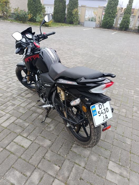 TVS Apache RTR 180 • 2020 • 8 тис. км
