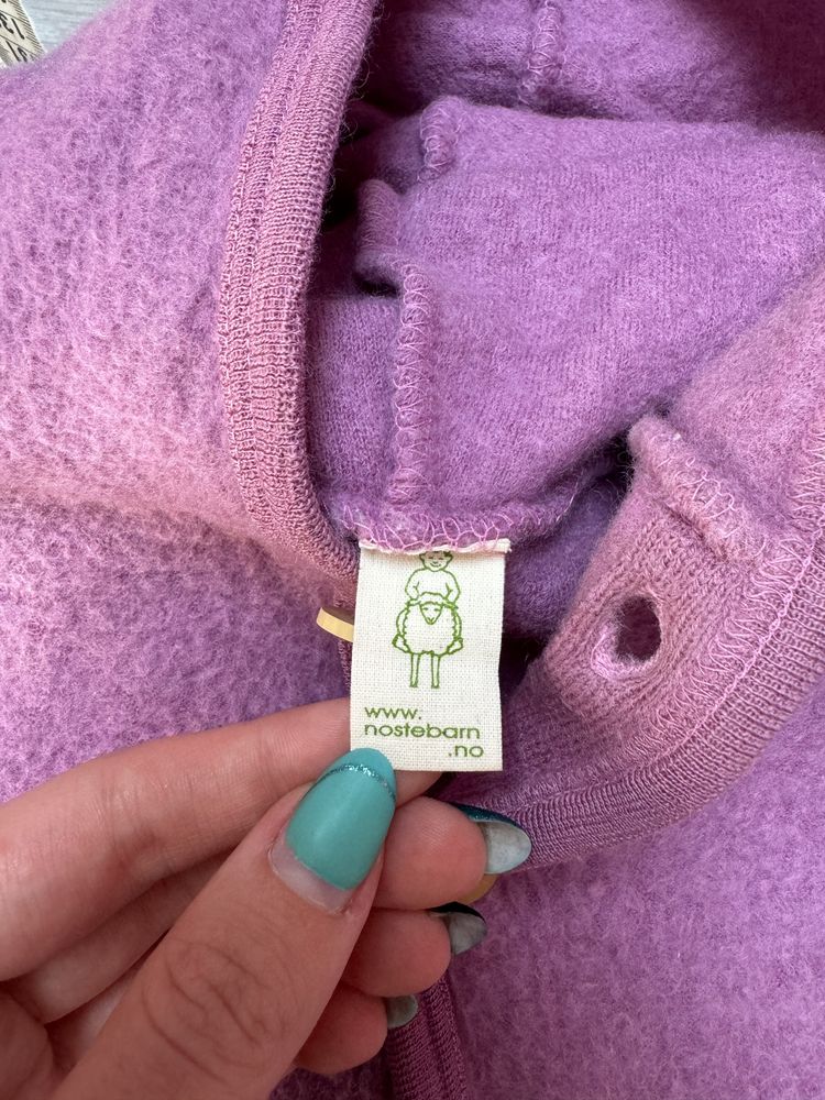 Kombinezon pajac pajacyk Nostebarn by Engel 100% wool wełna wełniany