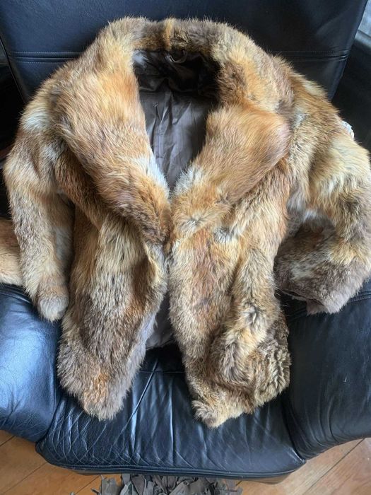 Casaco de pele de raposa