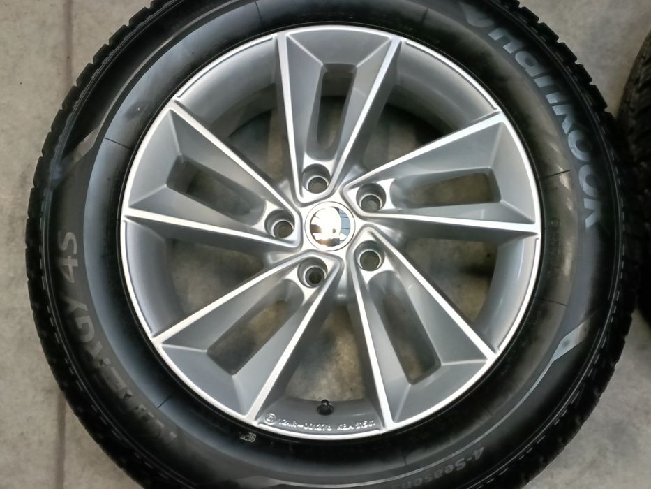 Koła całoroczne Skoda 17 cali 5x112 Kodiaq Karoq