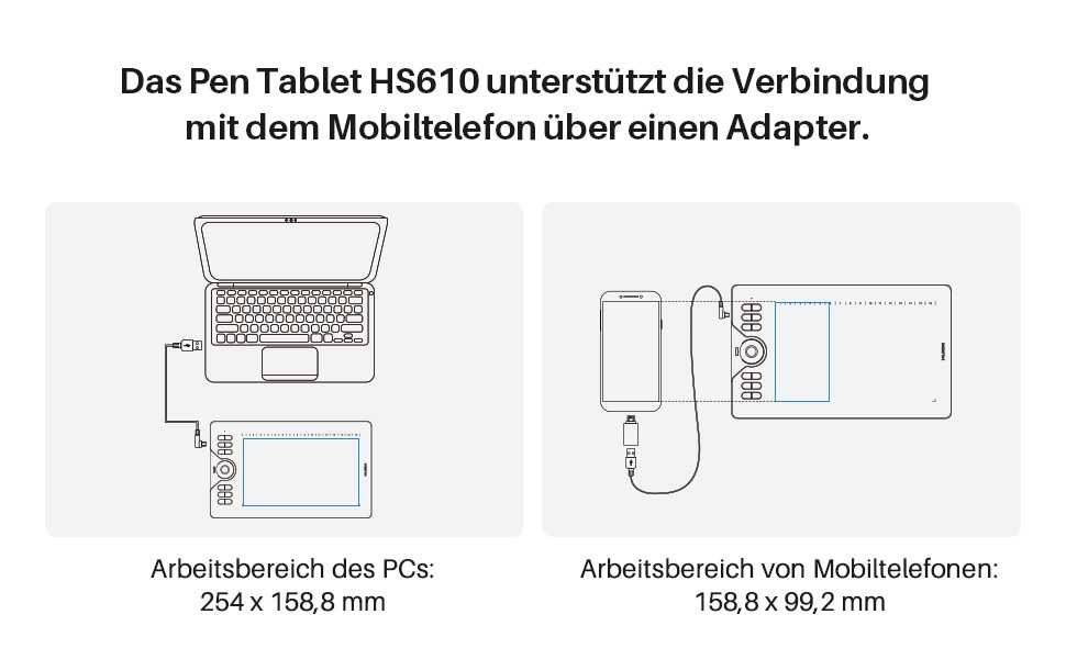 Tablet graficzny Huion HS610