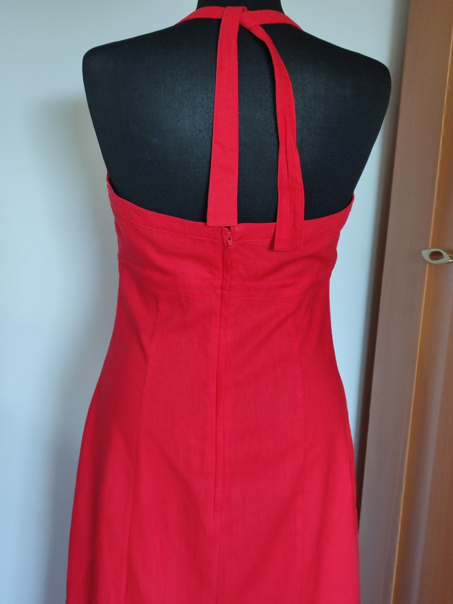 Nowa lniana sukienka H&M rozmiar 38