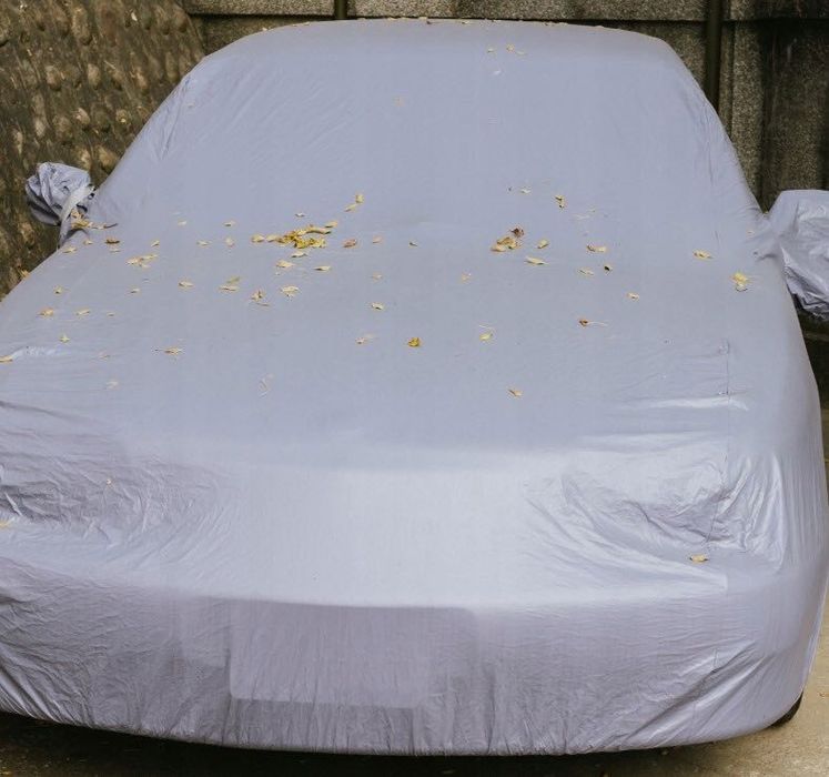 Mocny Duży Pokrowiec Wodoodporny Peva Plandeka Zimę Samochód Xl Suv fv