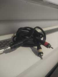 Kabel audio 2 rca jack. Czincz 3M.