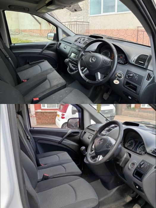 Комплект бампер фари крила капот Mercedes Vito. Розборка