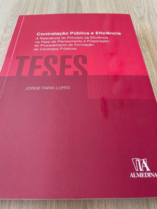 «Contratação Pública e Eficiência» - Jorge Faria Lopes