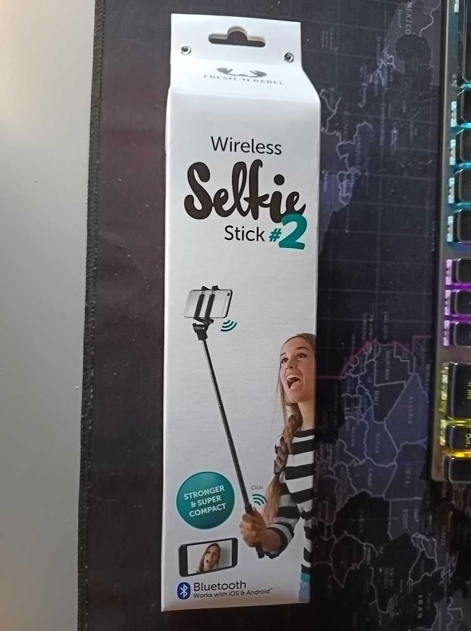 Wireless Selfie Stick 2 FRESH N REBEL - NOWY