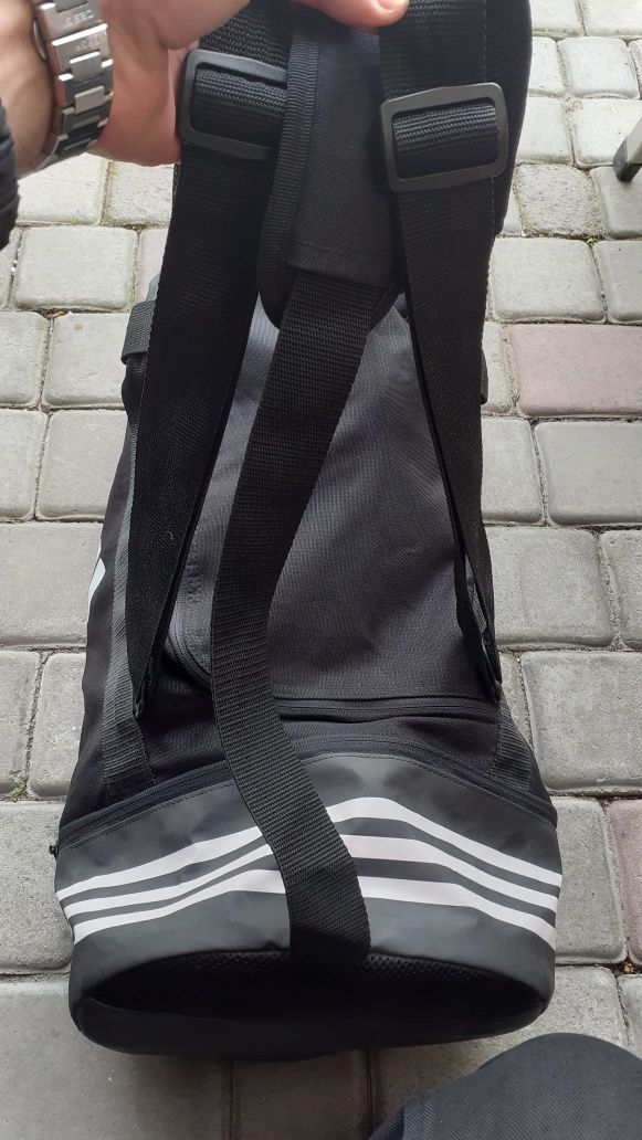 Спортивна сумка adidas cvrt м black/white.58*30*24см.Оригинал.