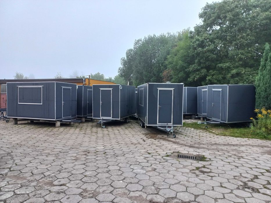 NOWA 2025 Przyczepa Gastronomiczna Handlowa 3,5mx2m WYPOSAŻONA