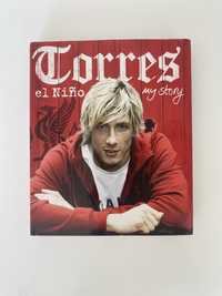 Ksiażka Fernando Torres el Nino my story biografia EN