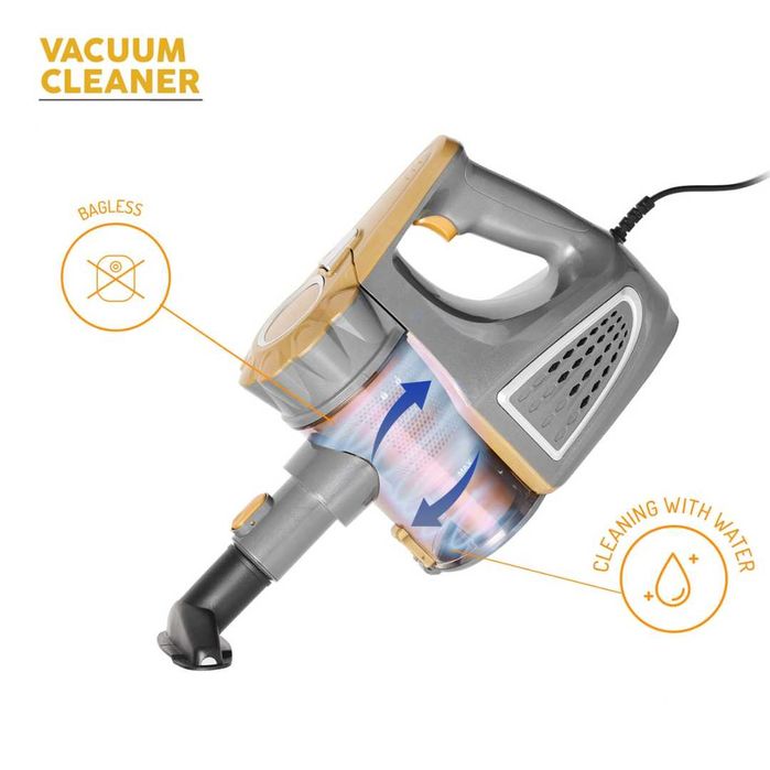 Aspirador Novo sem saco 600W filtro duplo