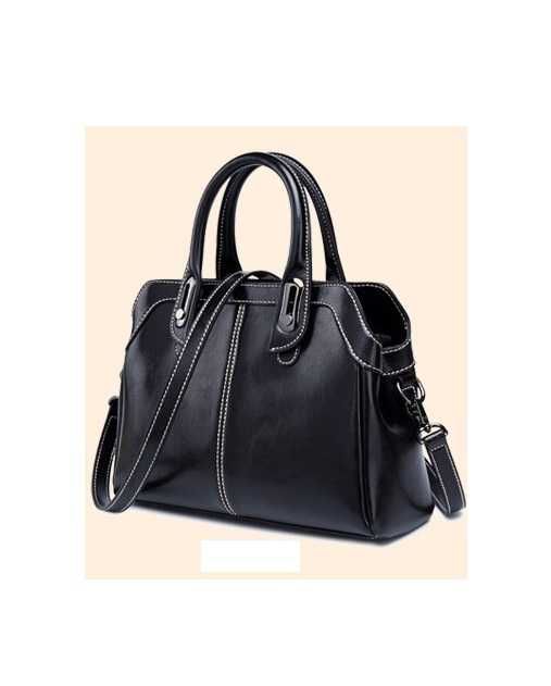 Кожаная натуральная женская сумка Кожа 2024 Zara style Черная