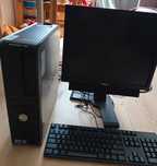 Komputer DELL 780DT+ monitor 19cali+ klawiatura
