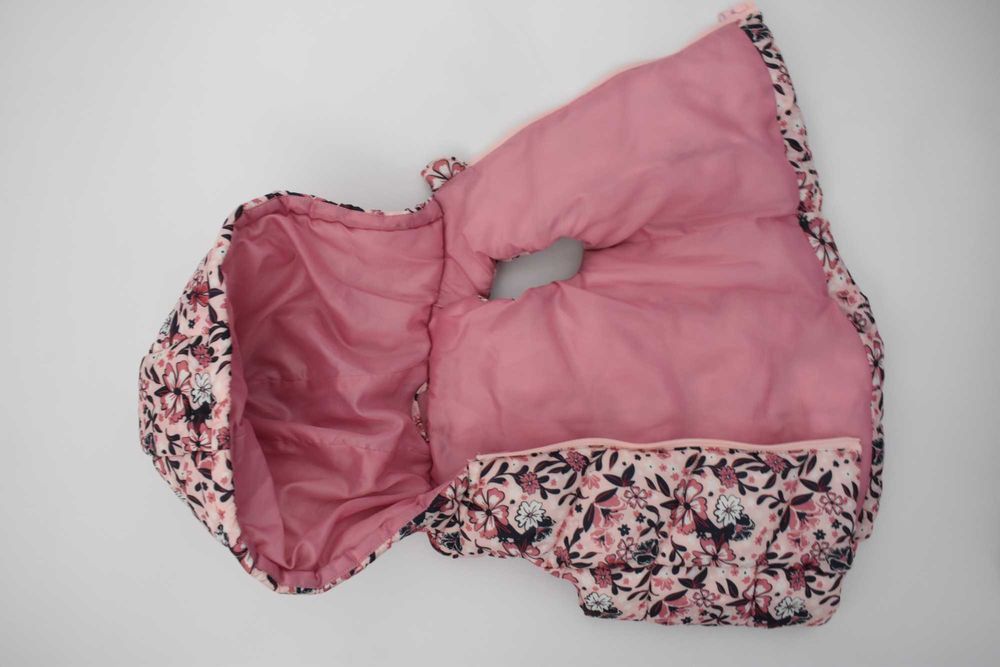 Kamizelka Bezrękawnik Pepco Różowy Kwiaty 74