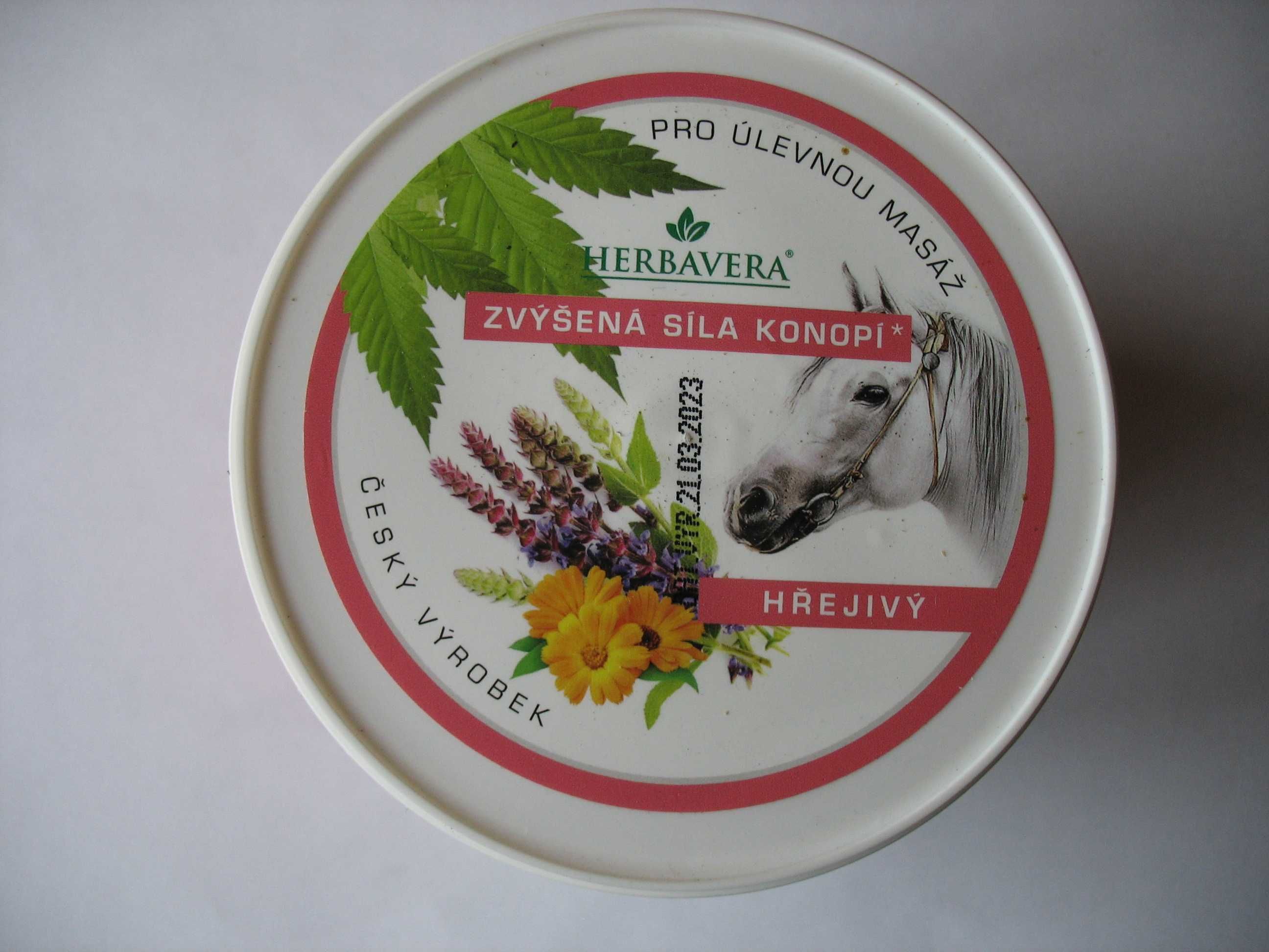 Herbavera  Balsam Maść końska z cynamonem  poj.500 ml