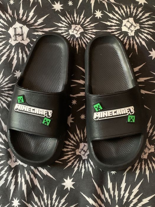 Резинові капці, шльопки Minecraft Майнкрафт дитячі унісекс