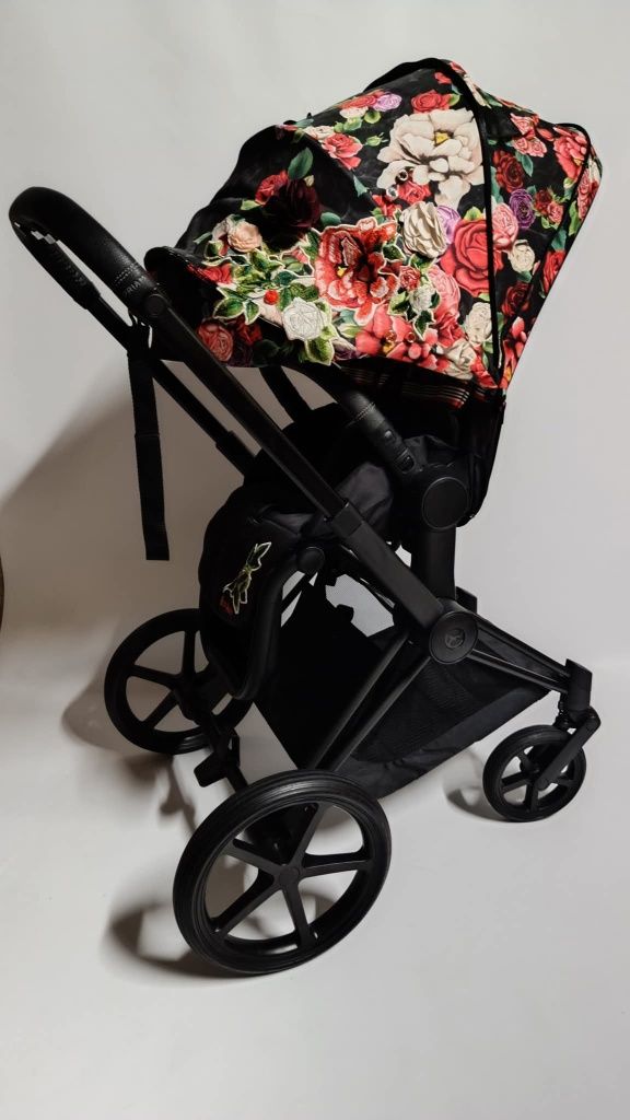 Cybex priam 4.0 spring blossom dark wózek 2w1