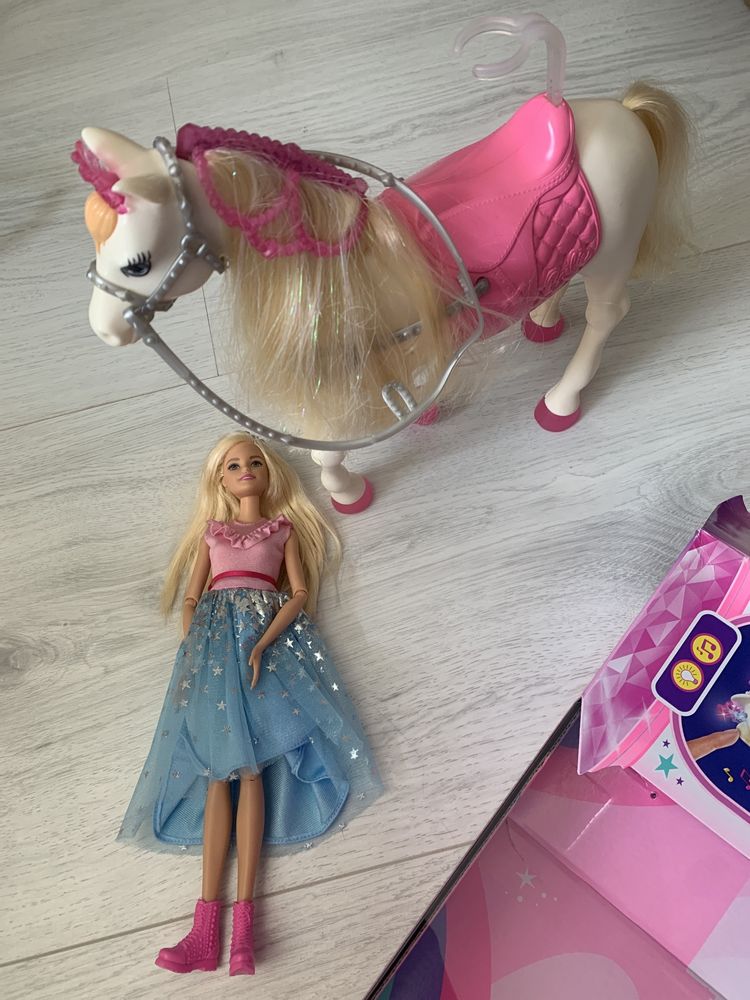 Barbie Princess Adventure  Koń + Lalka Księżniczka Gyk64