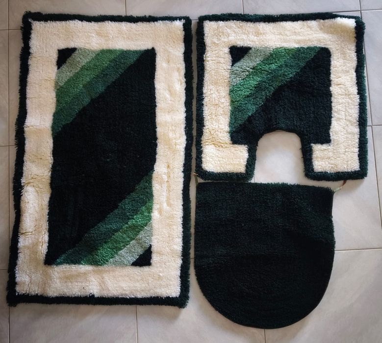 Tapetes de casa de banho - 3 peças