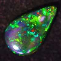 etiopski opal czarny 3,54ct na pierścionek