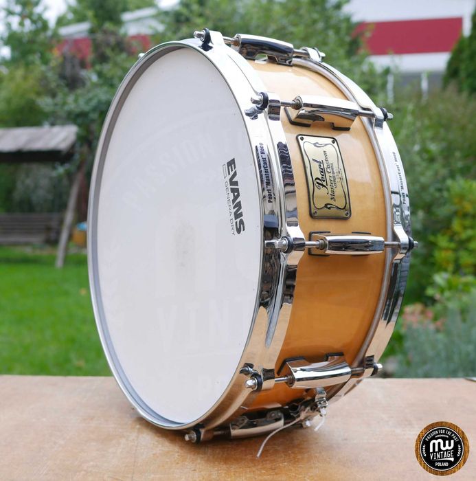 ‼️ Werbel Pearl Masters Custom MMX 14" x 5,5''  Natural Maple ‼️