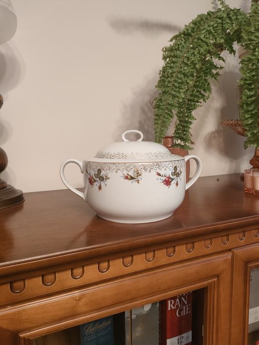 Ważą porcelana Chodzież róża Iwona