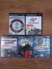 Jogos ps2 - Gran Turismo 4, UEFA CL 01-02, SprintCar, CastleWeen, 007