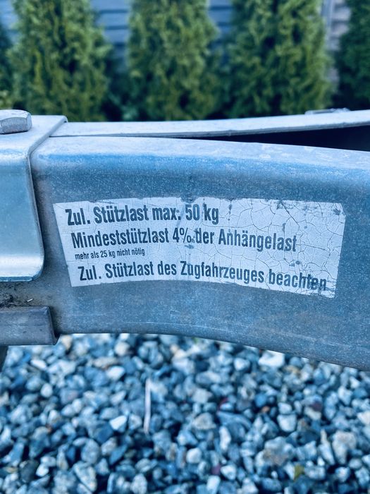 Przyczepka  samochodowa STEMA 750kg 108/250