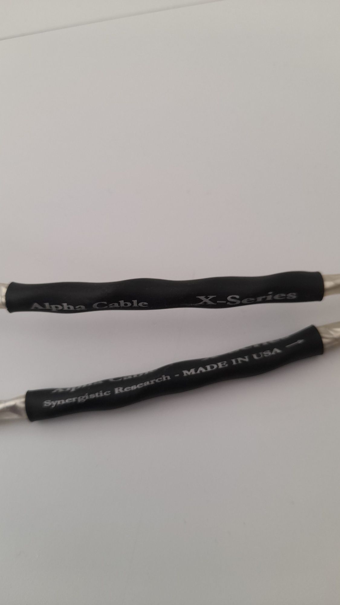 Kabel interkonekt Synergistic Research alpha cable X-Series