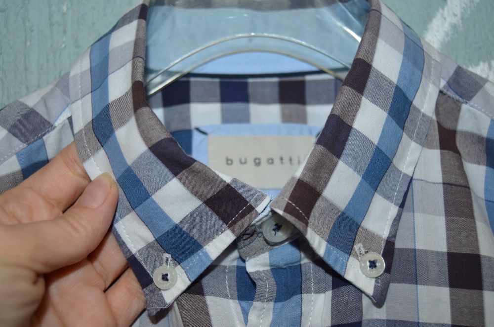 Оригинальная мужская рубашка Bugatti р.S