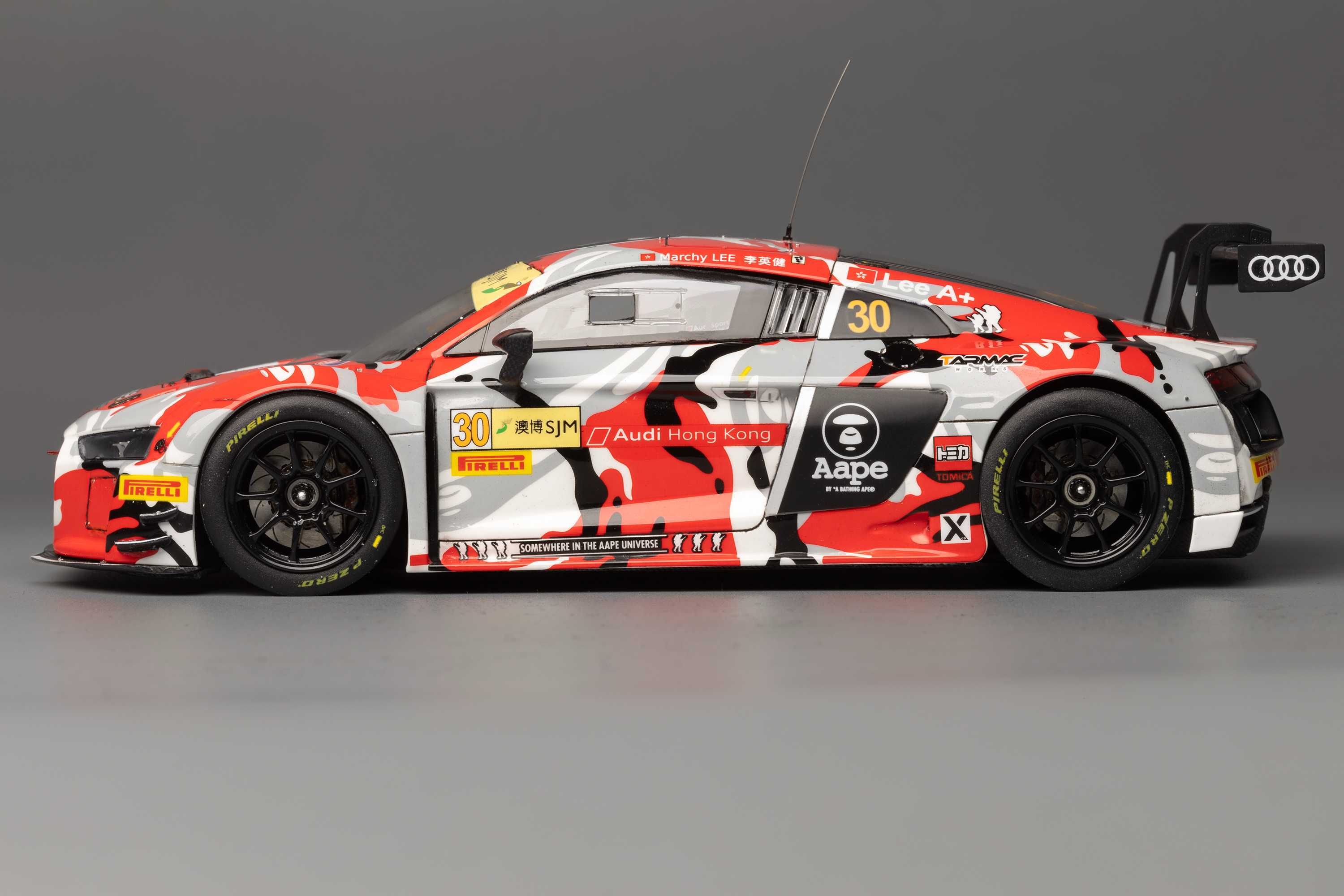 Audi R8 LMS GT3 Macau FIA GT - 1:24 - Nunu Models - gotowy model