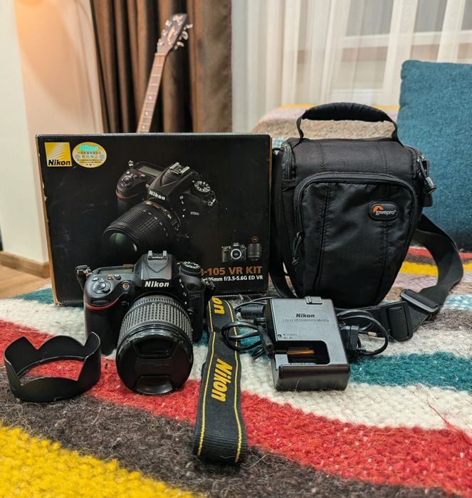 Nikon D7200 18–105 VR Kit, ідеальний стан