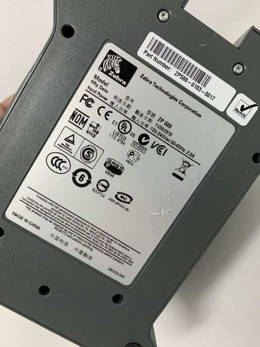 Принтер Zebra ZP500 / ZP450 модель от LP2844, GC420d, GK420d, GX420d.