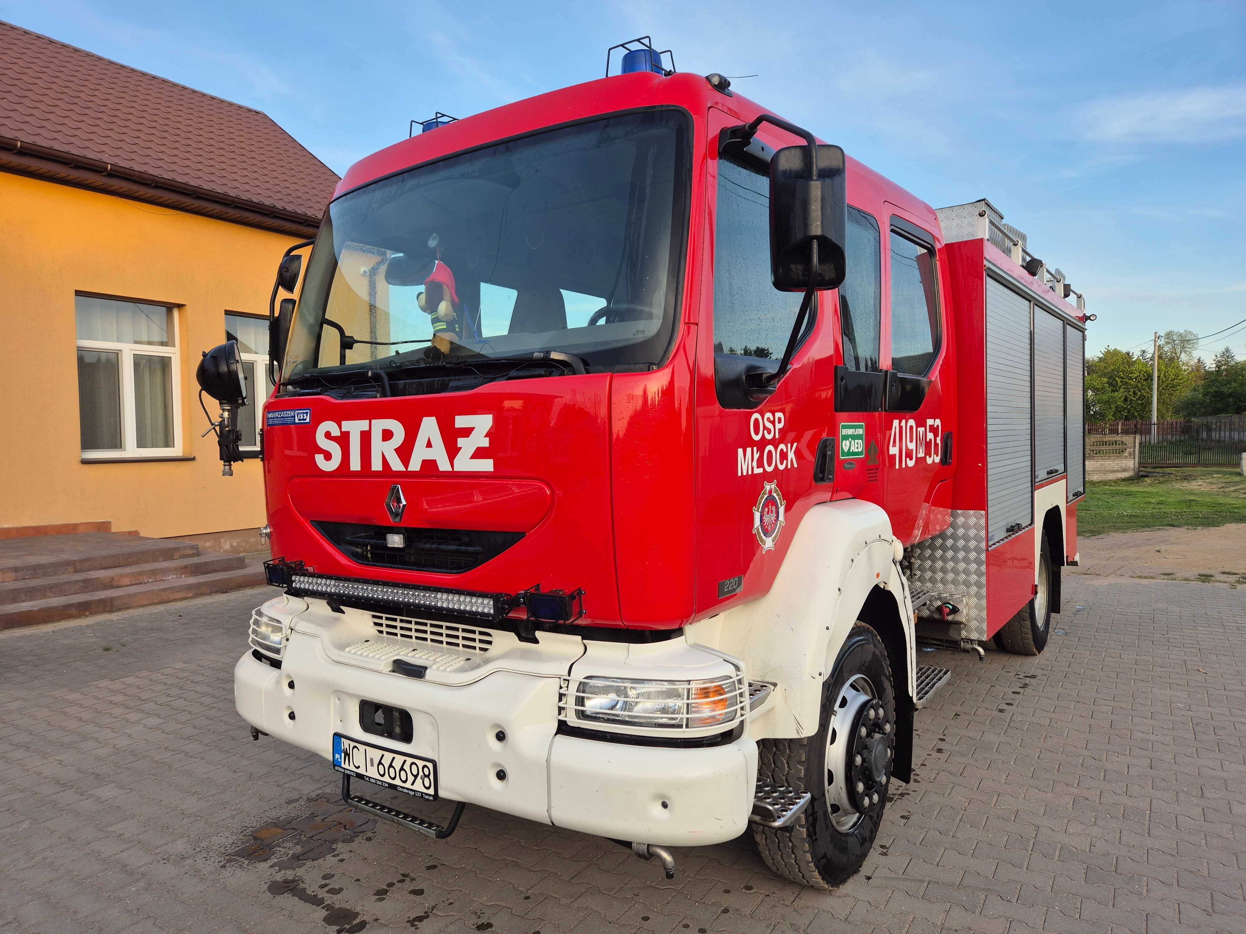 Renault Midlum 220 dCi/Wawrzaszek STRAŻ POŻARNA