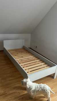 Łóżko 200x90 cm. Drewniane bukowe