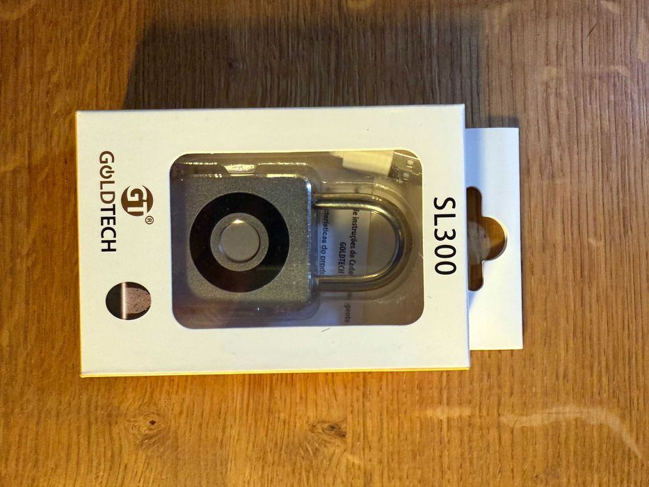 Cadeado Inteligente Goldtech SL300– Impressão Digital+Carregamento USB