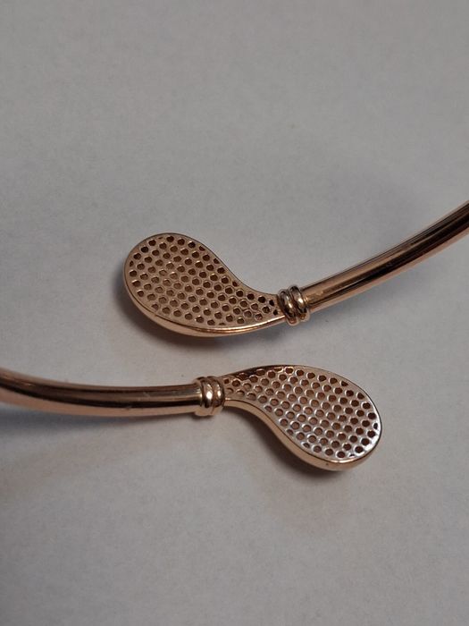 Браслет скоба золотой Жорсткий золотий браслет