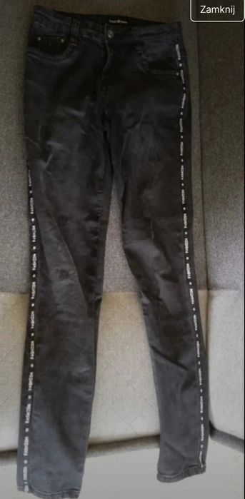 Czarne skinny jeans