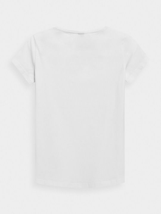 Koszulka Damska 4f T-shirt Podkoszulek Sportowa Na Co Dzień