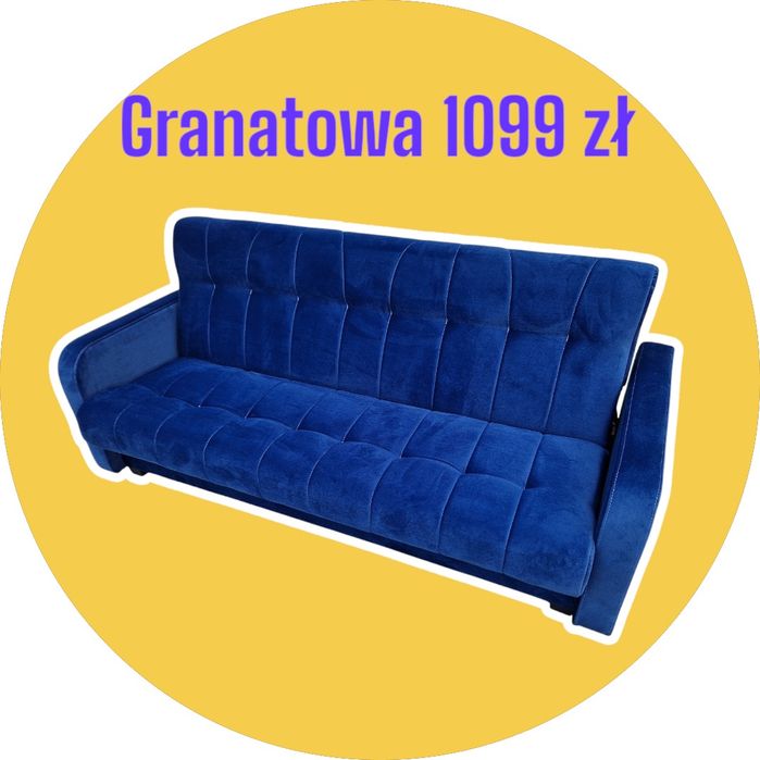 Nowe: wersalka z bokami REMEK, różne kolory, dostawa cała POLSKA