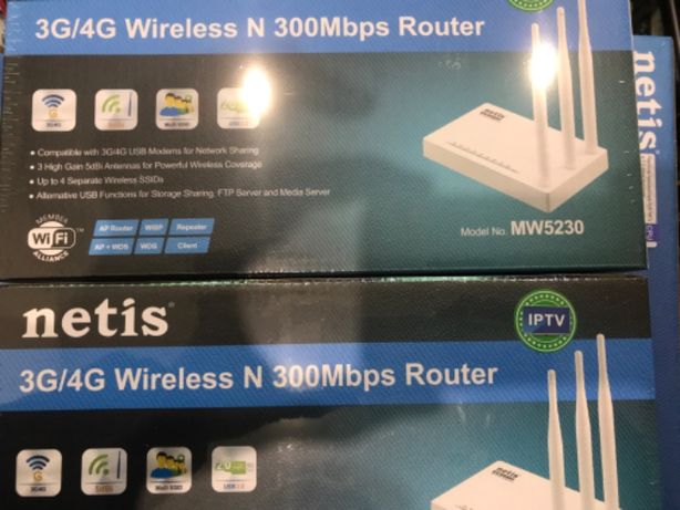 Беспроводной маршрутизатор ( Роутер ) Netis MW 5230 (USB 3G/4G)